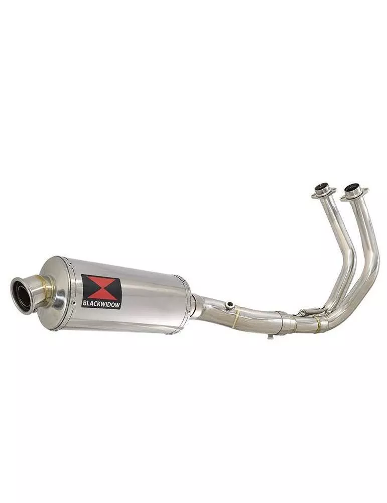 Tracer 700 2020 - 2021 Passage Bas Décatalyseur Ligne complète & Silencieux Ovale En Inox 300mm