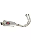 Tracer 700 2020 - 2021 Passage Bas Décatalyseur Ligne complète & Silencieux Ovale En Inox 300mm