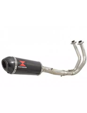 Tracer 700 2020 - 2021 Passage Bas Décatalyseur Ligne complète & Silencieux Ovale En Carbone 300mm