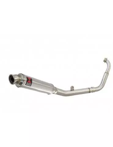 YZF-R 125 2019-2020 Ligne complète & Silencieux Rond En Inox 350mm