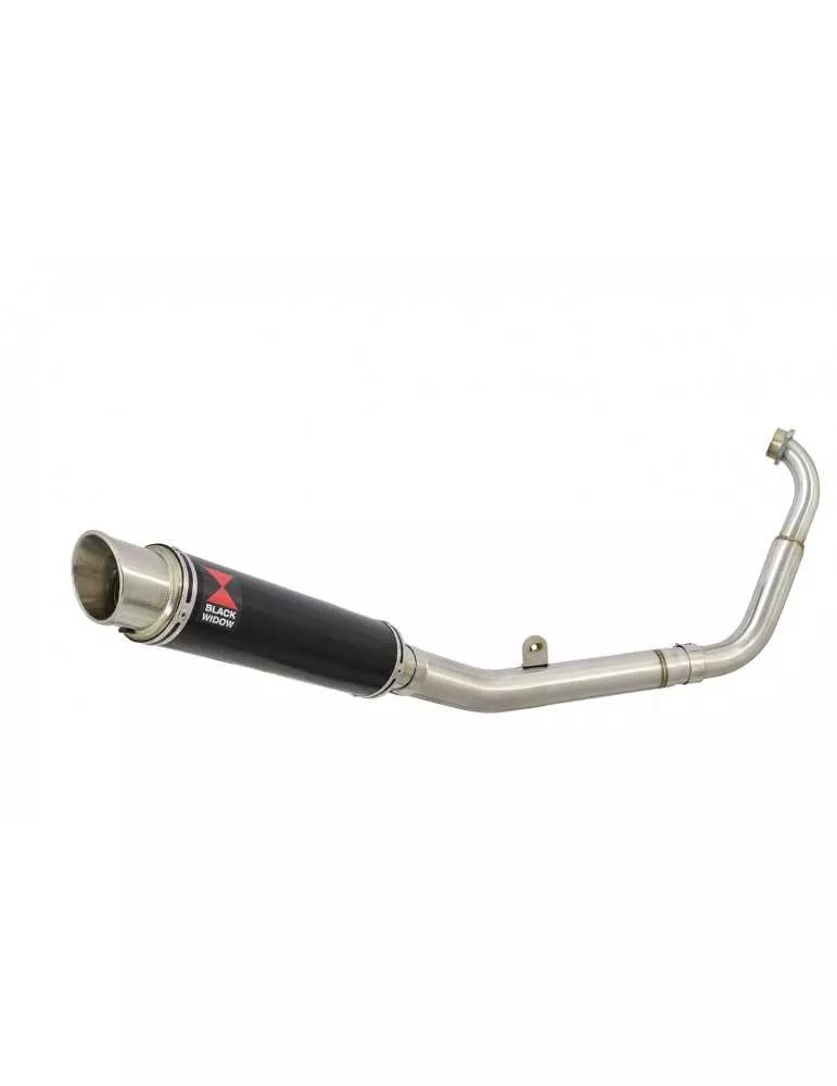 YZF-R 125 2019-2020 Ligne complète & Silencieux Rond GP Style Noir En Inox 350mm