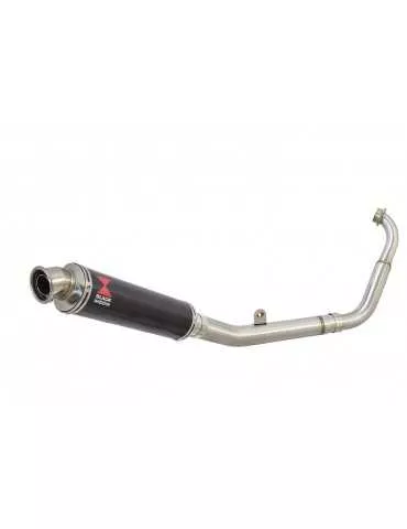 YZF-R 125 2019-2020  Ligne complète & Silencieux Rond En Carbone 350mm