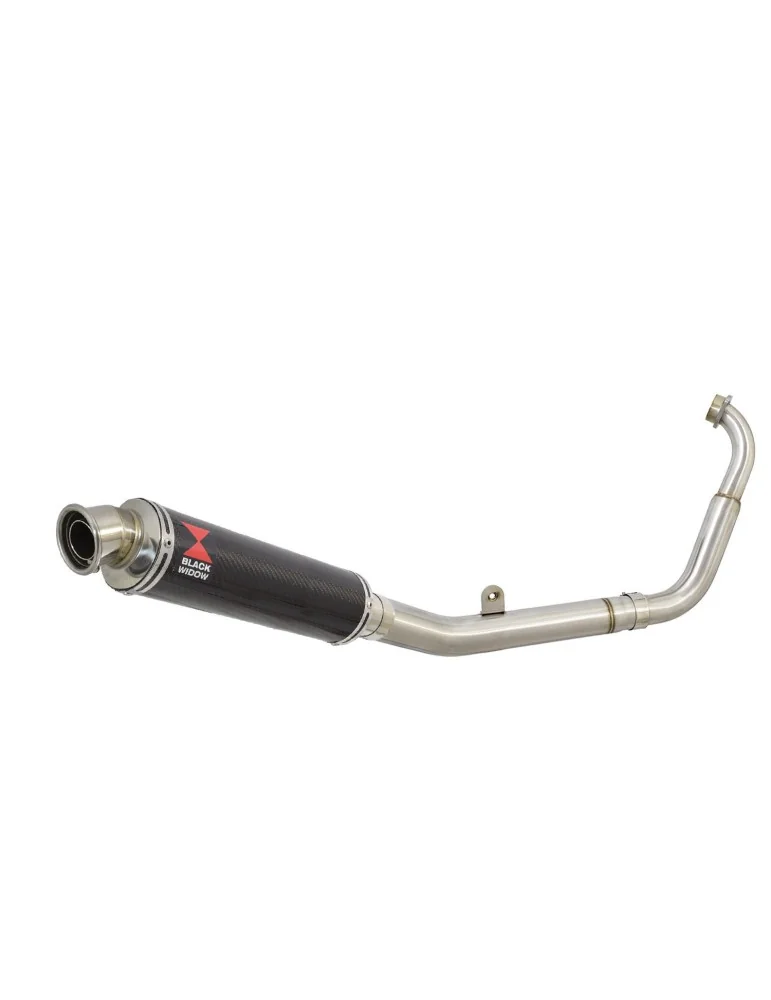 YZF-R 125 2019-2020  Ligne complète & Silencieux Rond En Carbone 350mm