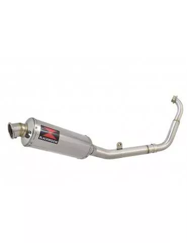 YZF-R 125 2019-2020   Ligne complète & Silencieux Rond En Inox 300mm
