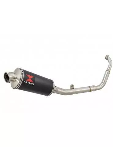YZF-R 125 2019-2020 Ligne complète & Silencieux Ovale Noir En Inox 300mm