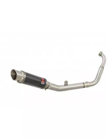 YZF-R 125 2019-2020  Ligne complète & Silencieux GP Rond En Carbone + Canule en Titane 230mm