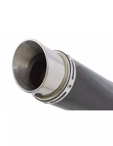 YZF-R 125 2019-2020  Ligne complète & Silencieux GP Rond En Carbone + Canule en Titane 230mm