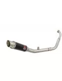 YZF-R 125 2019-2020 Ligne complète & Silencieux Rond GP Style Noir En Inox 230mm