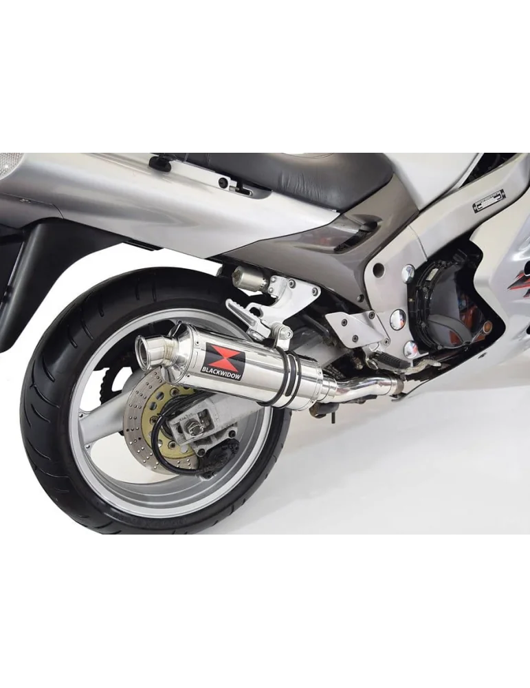 KAWASAKI ZZR1200 ZZR 1200 4-2 Ligne complètes & Rond Silencieux En Inox 300mm