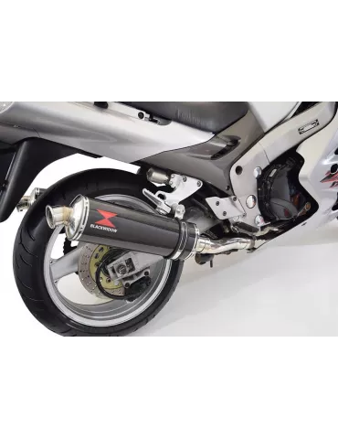 KAWASAKI ZZR1200 ZZR 1200 4-2 Ligne complètes & Ovale En Carbone Silencieuxs 400mm