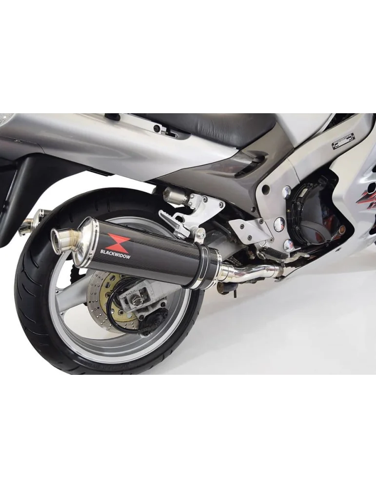 KAWASAKI ZZR1200 ZZR 1200 4-2 Ligne complètes & Ovale En Carbone Silencieuxs 400mm