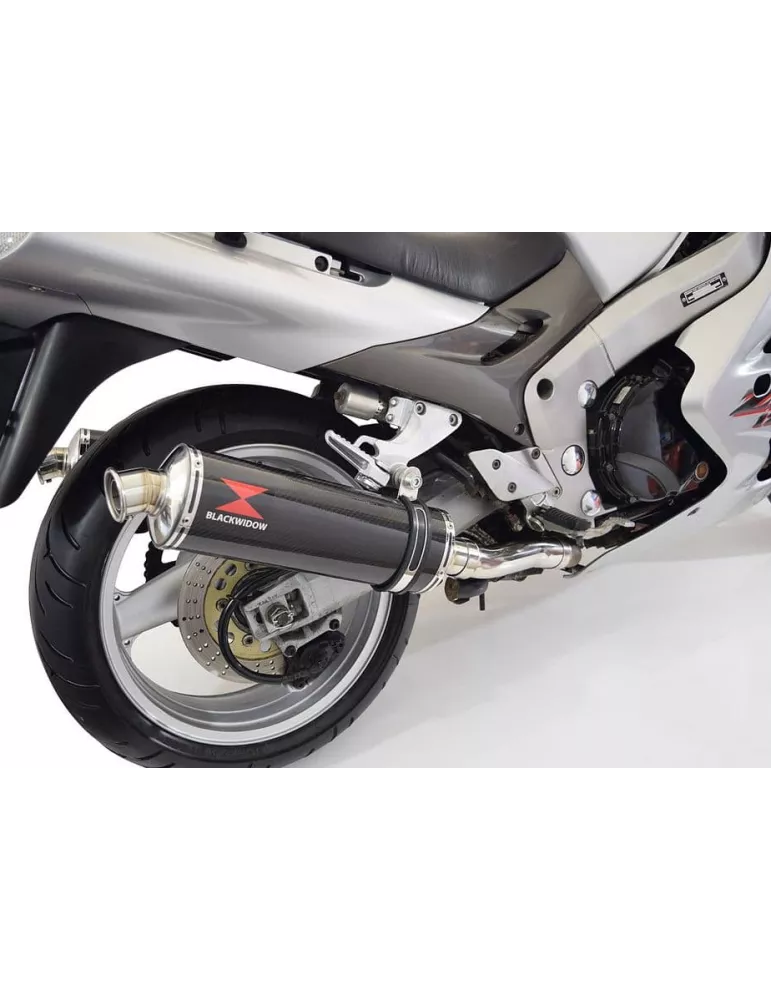 KAWASAKI ZZR1200 ZZR 1200 4-2 Ligne complètes & Ovale En Carbone Silencieuxs 400mm