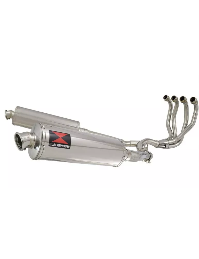 KAWASAKI ZZR1200 ZZR 1200 4-2 Ligne complète & Silencieux Ovale En Inox 400mm