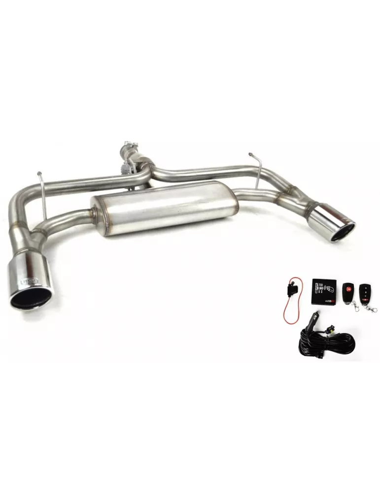 Silencieux Ulter Sport Inox à Valve  100-313Zv/101RS P ALFA ROMEO Giulietta 2010-2019 1.4T / 1.6 Jtd