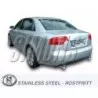 ECHAPPEMENT - Kit complet pour AUDI A4 Turbo 05+ (ligne après catalyseur) - sortie 2x100