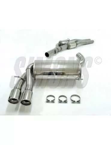 ECHAPPEMENT - Kit complet (décatalysé 040THCR) pour AUDI RS3 Quattro coupé 2.5TFSI 340cv - sortie 2x90