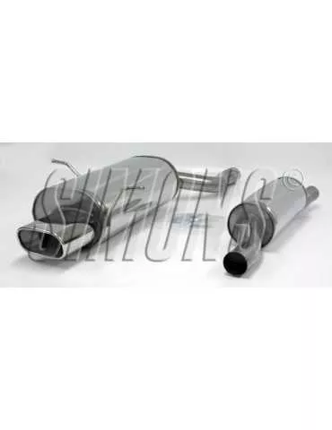 ECHAPPEMENT - Kit complet pour BMW E46 4-cylindres (ligne après catalyseur) - sortie 85/150