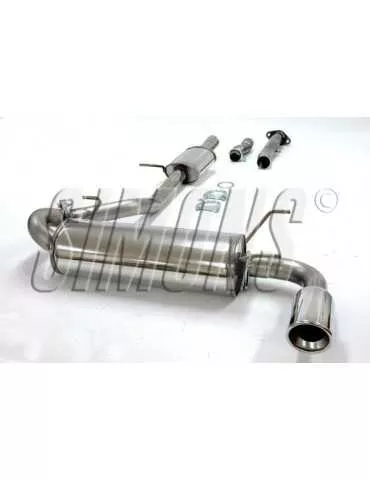 ECHAPPEMENT - Kit complet pour MAZDA MX-5 NB 1.6/1.8 98-05 - sortie 1x100