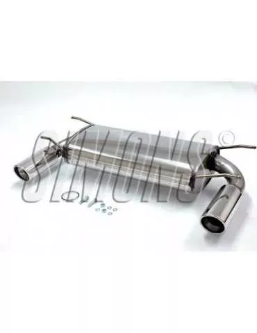 ECHAPPEMENT - Kit complet pour MAZDA MX-5 NC 05+ (silencieux arrière) - sortie 2x90