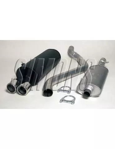 ECHAPPEMENT - Kit complet pour PEUGEOT 306 1.4/1.6/1.8 - sortie 2x80