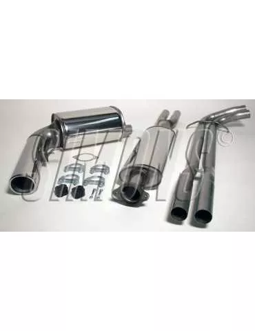 ECHAPPEMENT - Kit complet pour VOLVO V70 Turbo 4 roues motrices XC70 - sortie 1x100