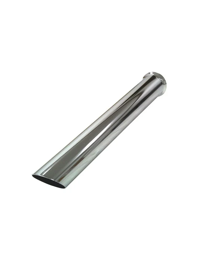 Pièce  Universelle - tube chromé 63x580 avec biseau