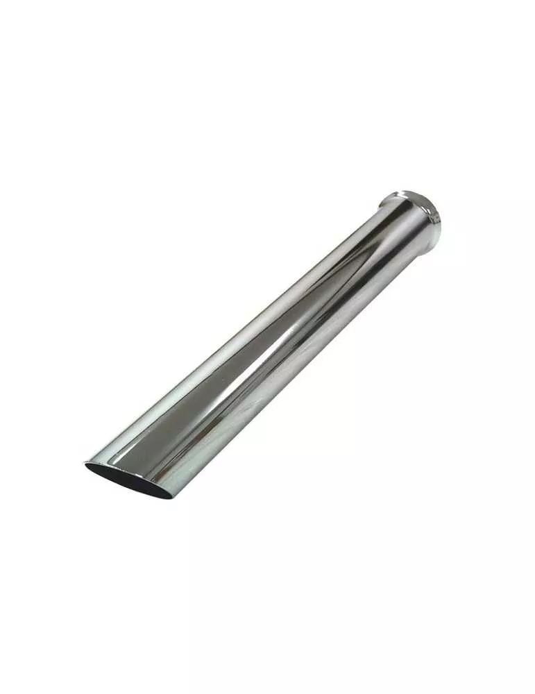 Pièce  Universelle - tube chromé 63x580 avec biseau