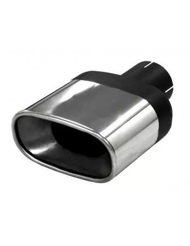 Pièce  Universelle - acier inoxidable - canule d'échappement BOLD 63mm