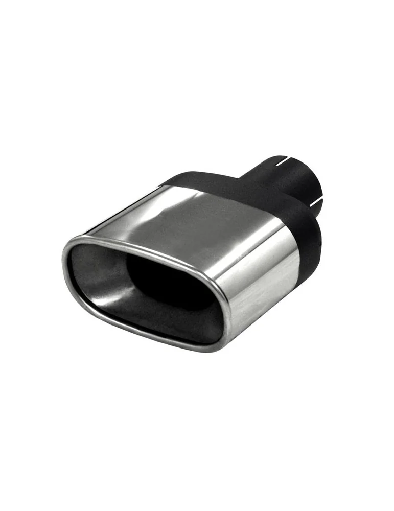 Pièce  Universelle - acier inoxidable - canule d'échappement BOLD 63mm