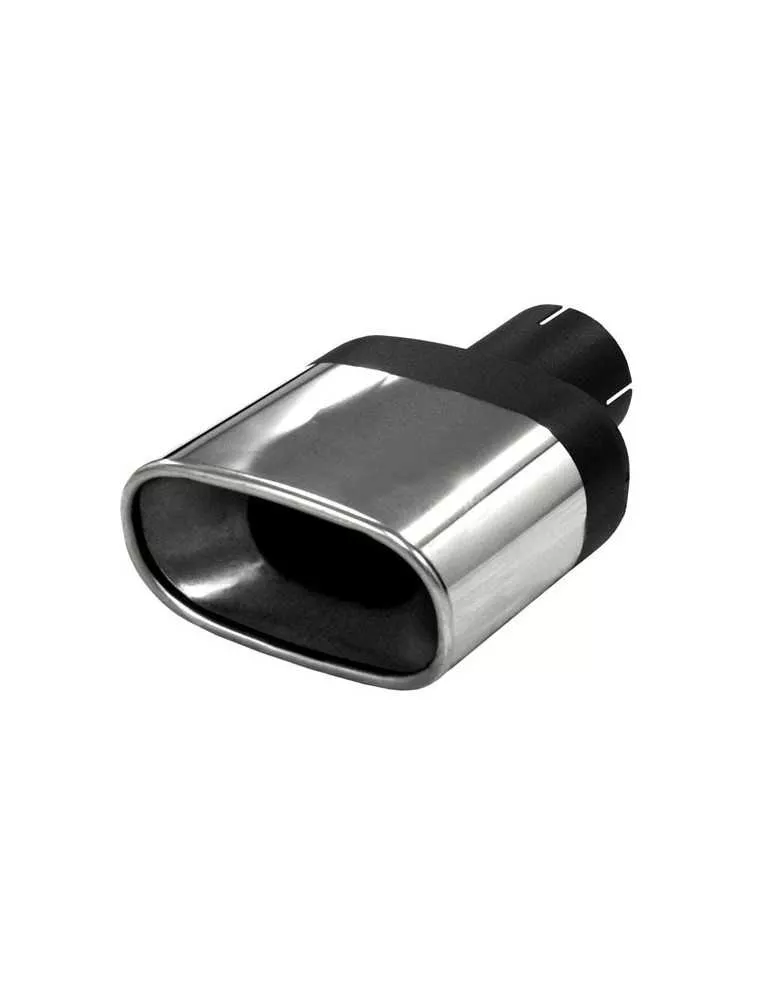 Pièce  Universelle - acier inoxidable - canule d'échappement BOLD 63mm