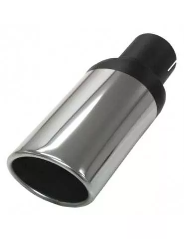 Pièce  Universelle - acier inoxidable - canule d'échappement Ellips 51mm