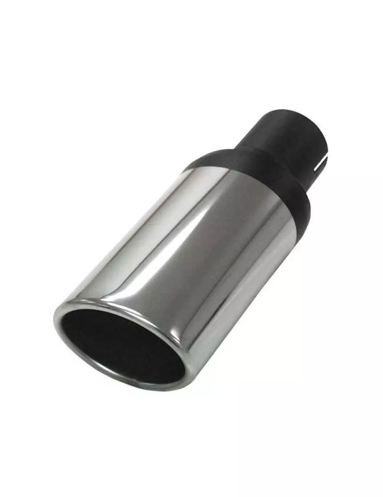 Pièce  Universelle - acier inoxidable - canule d'échappement Ellips 51mm