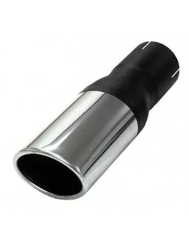 Pièce  Universelle - acier inoxidable - canule d'échappement Ellips 63mm