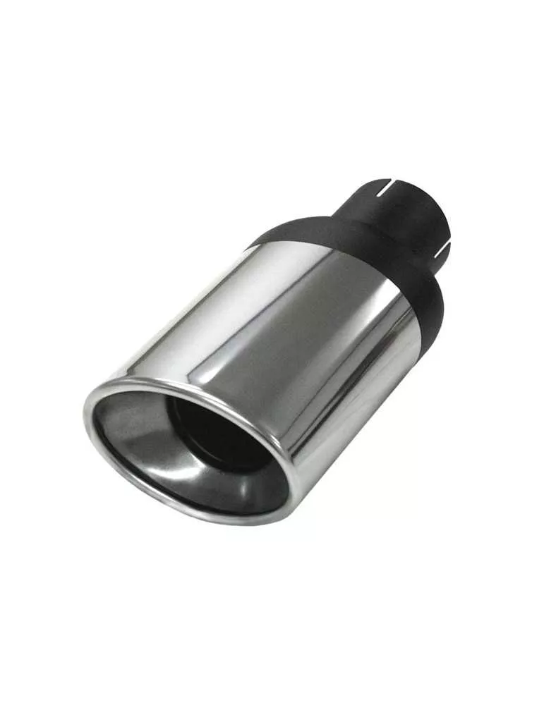 Pièce  Universelle - acier inoxidable - canule d'échappement Ellips XL 63mm