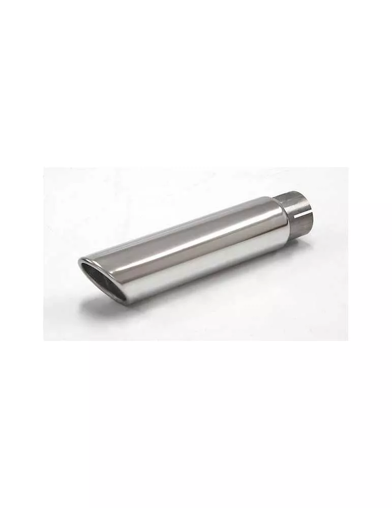 Pièce  Universelle - acier inoxidable - canule d'échappement Rondo 45mm