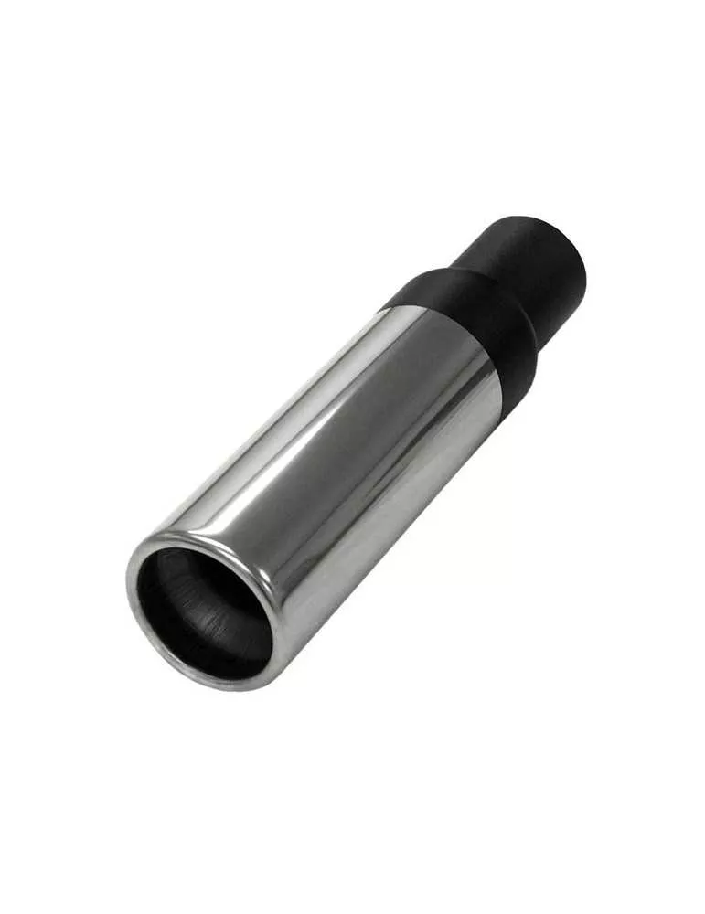 Pièce  Universelle - acier inoxidable - canule d'échappement Rondo 51mm