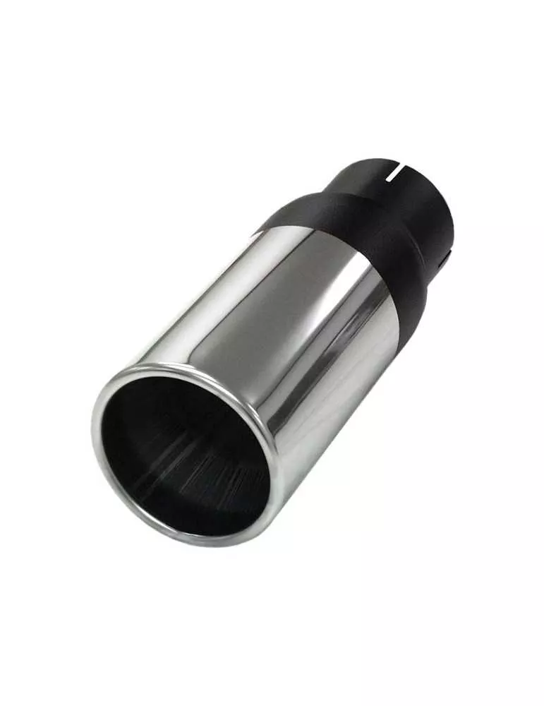 Pièce  Universelle - acier inoxidable - canule d'échappement Rondo 76mm