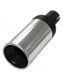 Pièce  Universelle - acier inoxidable - canule d'échappement Rondo XL 51mm