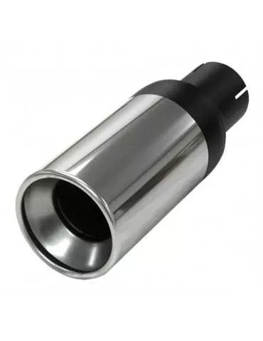 Pièce  Universelle - acier inoxidable - canule d'échappement Rondo XL 63mm