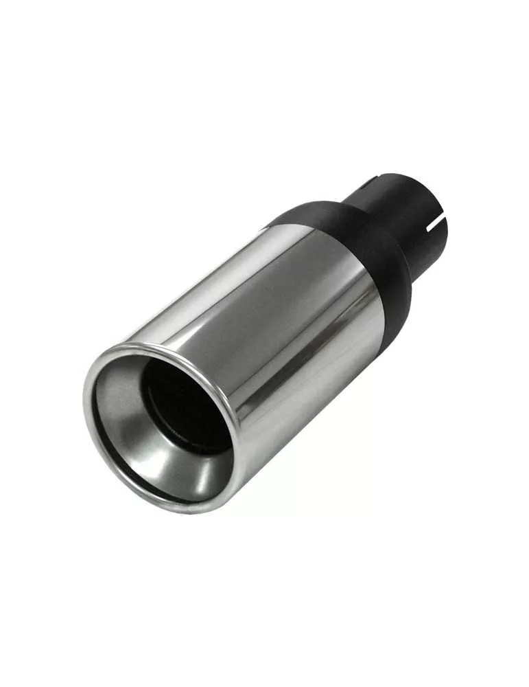 Pièce  Universelle - acier inoxidable - canule d'échappement Rondo XL 63mm