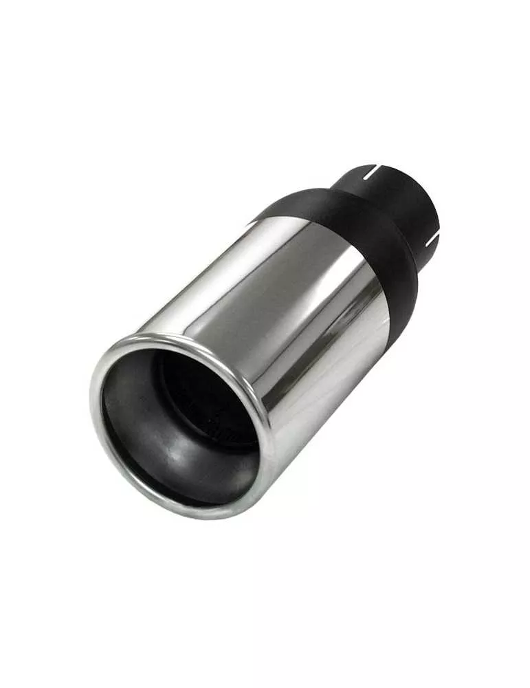 Pièce  Universelle - acier inoxidable - canule d'échappement Rondo XL 76mm
