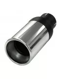 Pièce  Universelle - acier inoxidable - canule d'échappement Rondo XL 76mm