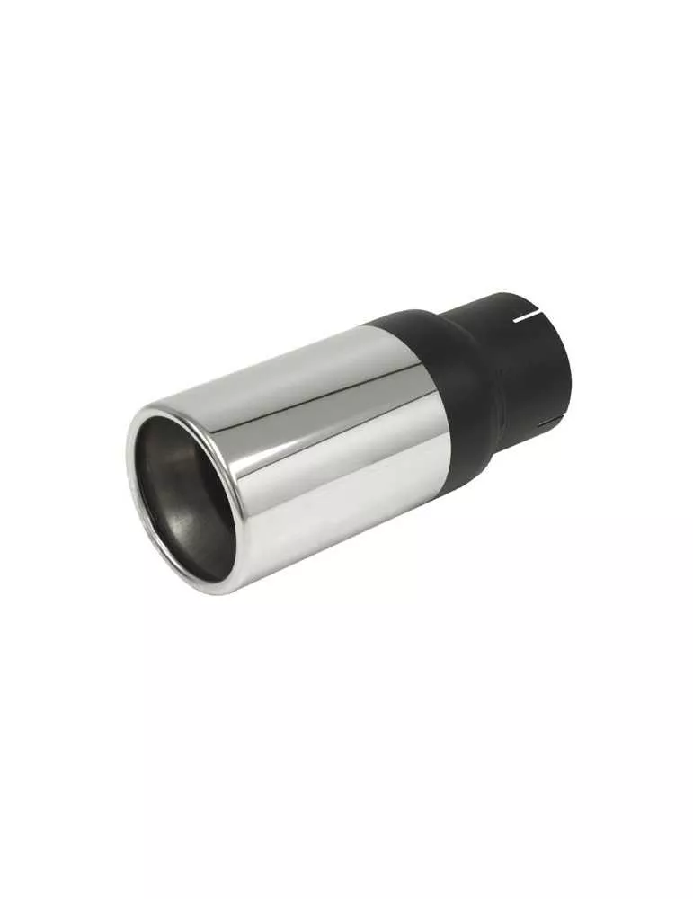 Pièce  Universelle - acier inoxidable - canule d'échappement Rondo XL 89mm