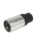 Pièce  Universelle - acier inoxidable - canule d'échappement Rondo XL 89mm