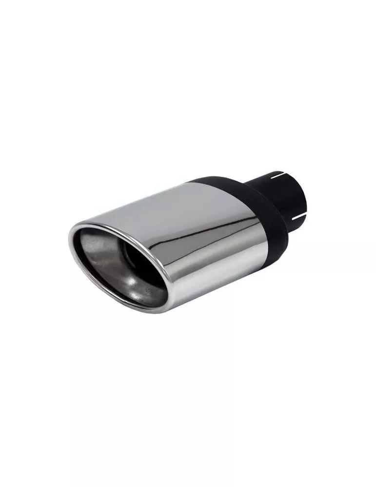 Pièce  Universelle - acier inoxidable - canule d'échappement Superior 63mm