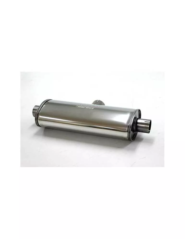 Pièce  Universelle - acier inoxidable - silencieux Duplex 76-63mm