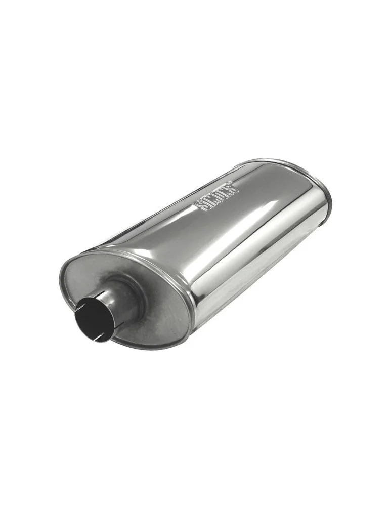 Pièce  Universelle - acier inoxidable - silencieux Heavy 63mm