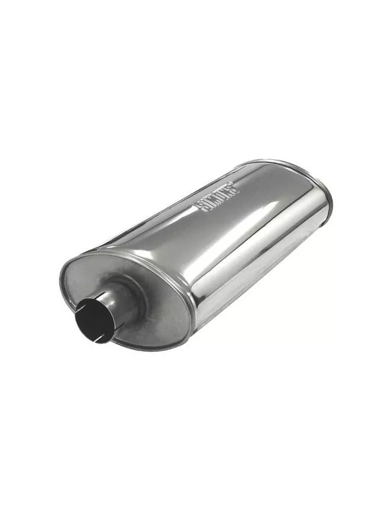 Pièce  Universelle - acier inoxidable - silencieux Heavy 63mm