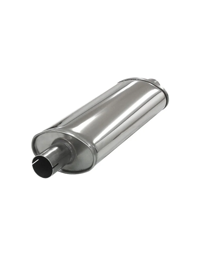 Pièce  Universelle - acier inoxidable - silencieux Medium 51mm