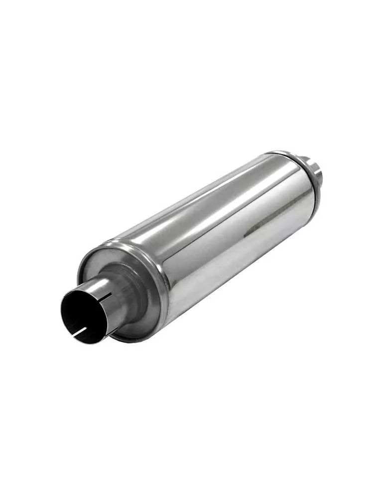 Pièce  Universelle - acier inoxidable - silencieux Slim 63mm